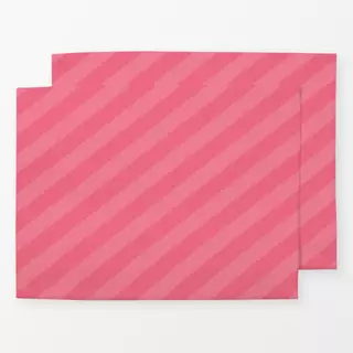 Tischset Pinkgestreift
