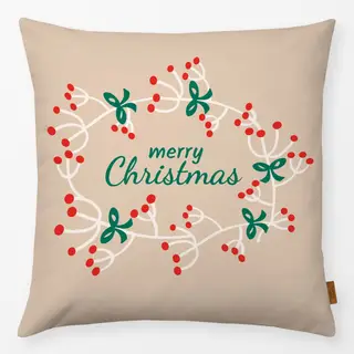 Kissen Merry Christmas Cinnamon
