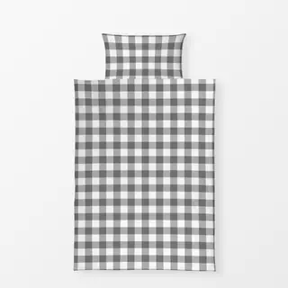 Bettwäsche Gingham Classic Grau