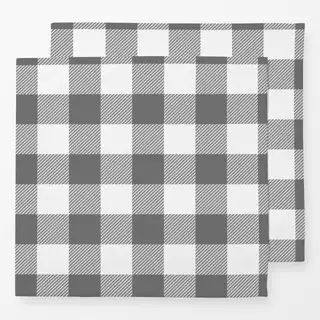 Servietten Gingham Classic Grau
