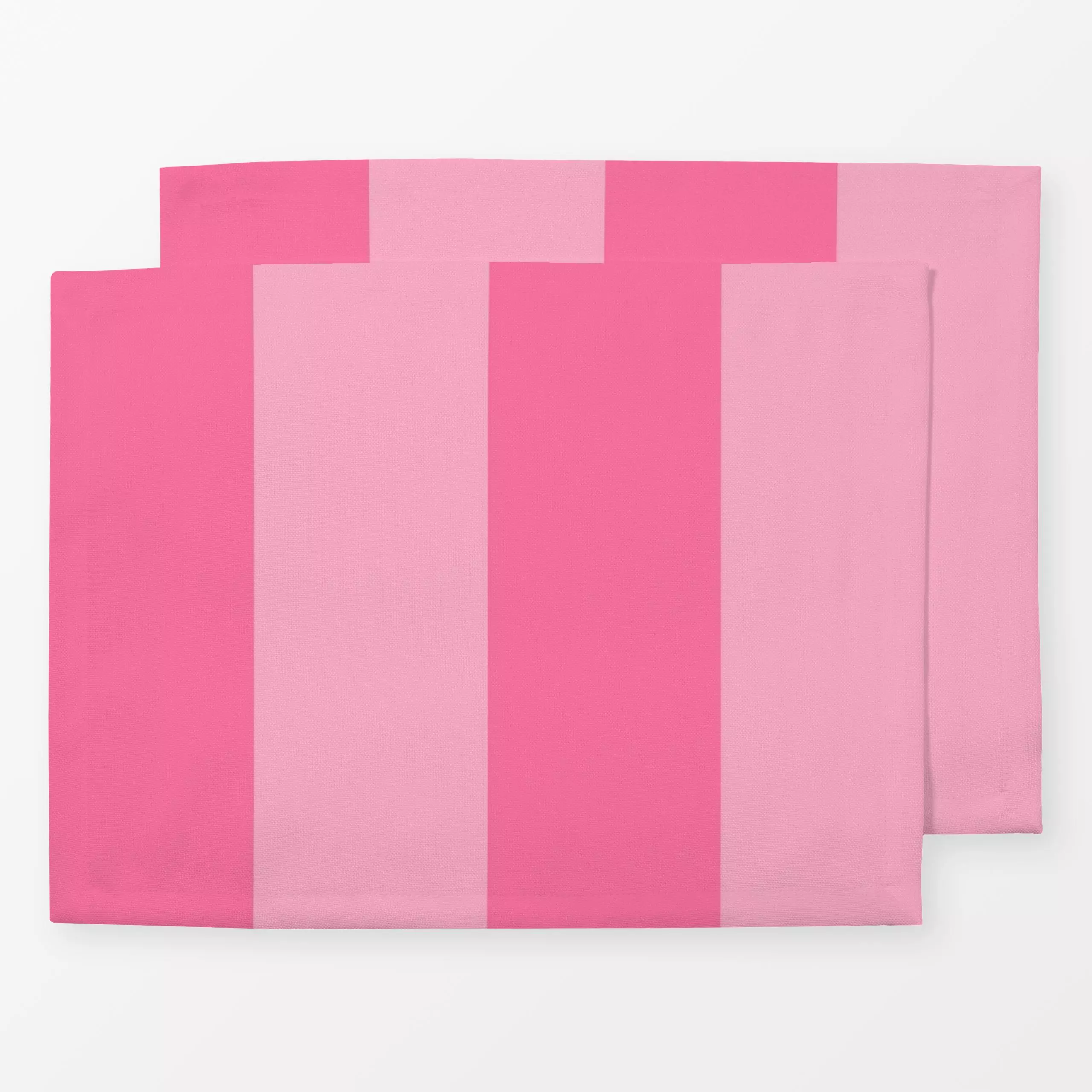 Tischset Streifen Allover pink rosa - Symbole & Muster - von „Kruth Design"; Streifen, Weihnachten, Herbstdeko, gestreift, k...