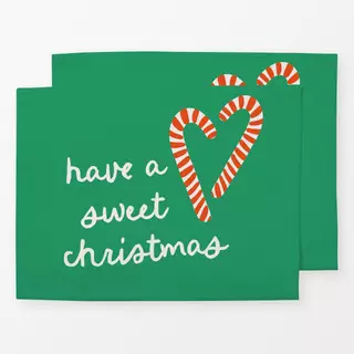 Tischset have a sweet christmas