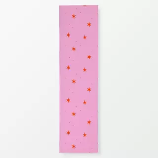 Tischläufer Sterne Pink & Rot