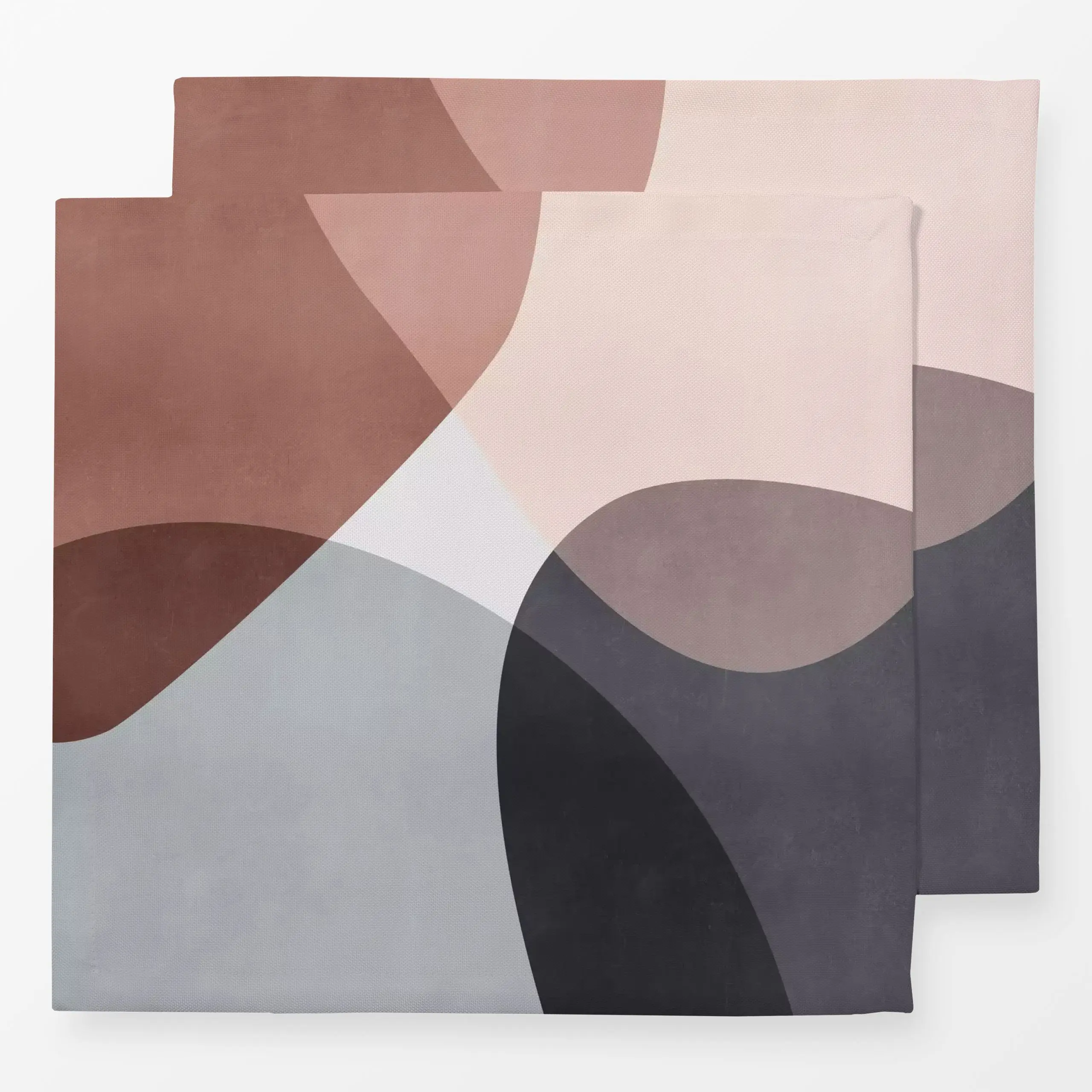 Servietten Graphic 206 - Symbole & Muster - von „Mareike Böhmer"; abstrakt, grau, Farbverläufe, Geometrisch, modern, minimal...