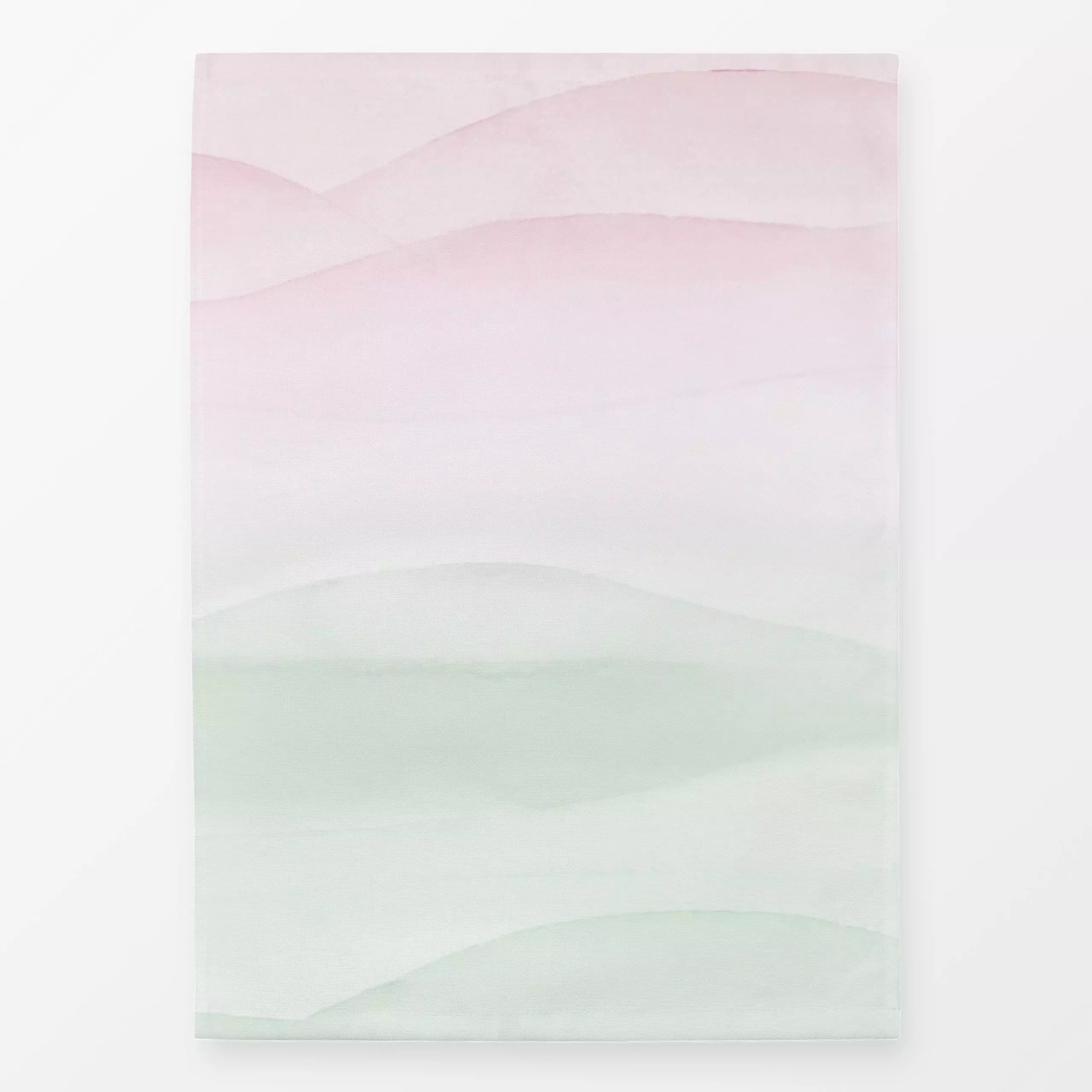 Geschirrtücher Ombre abstrakt rainbow - Symbole & Muster - von „Bloomery Decor"; abstrakt, rosa, Regenbogen, Striche, Sommer...