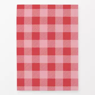 Geschirrtücher Gingham Red Pink