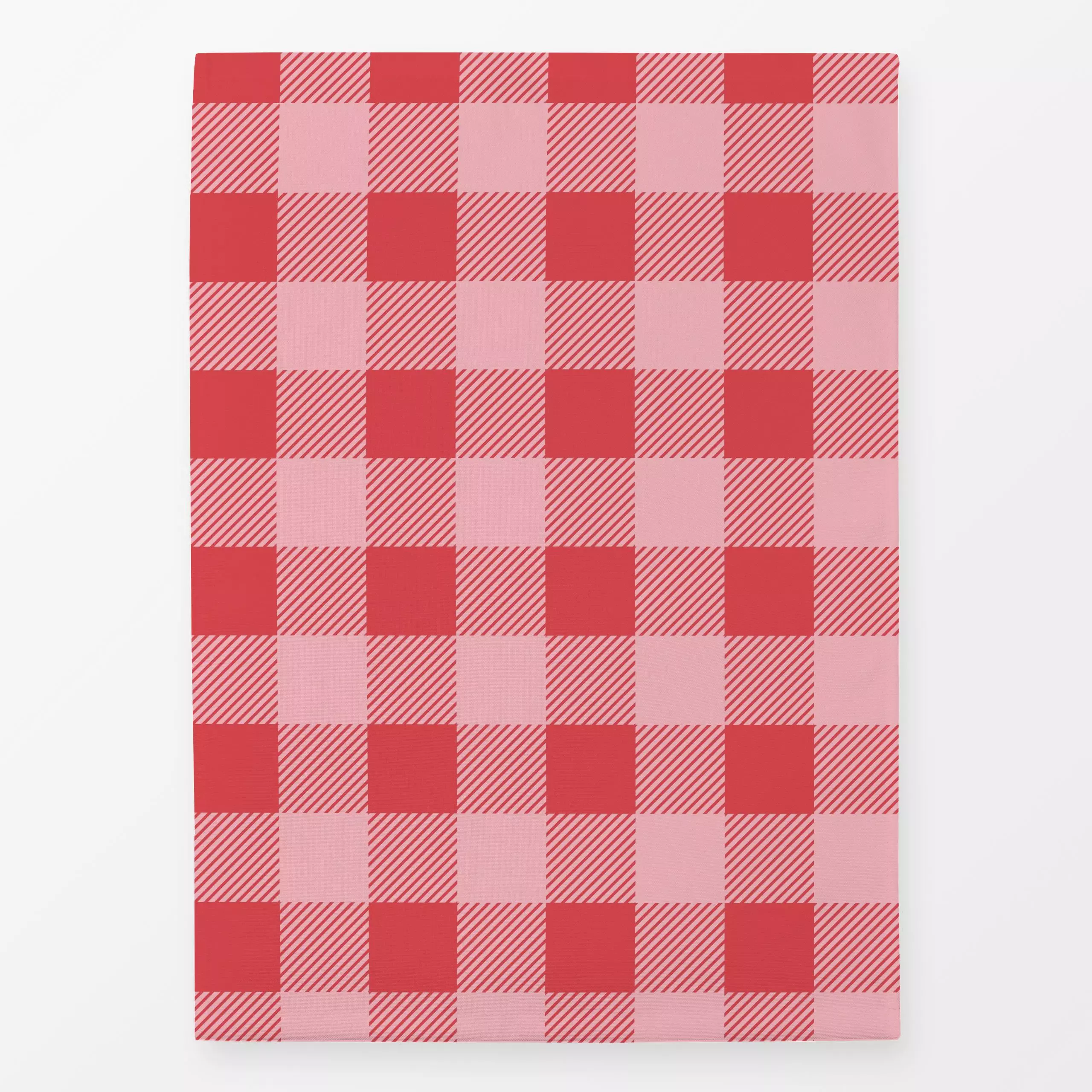 Geschirrtücher Gingham Red Pink - Sommer, Symbole & Muster - von „textilwerk"; Muster, Sommer, summer, pattern, Picknick, cu...