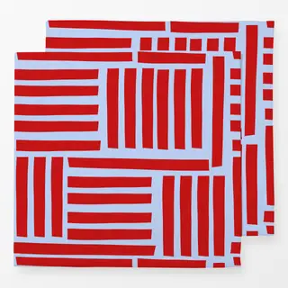 Servietten Beerenrot Linien