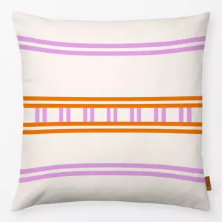 Kissen light tribal stripes