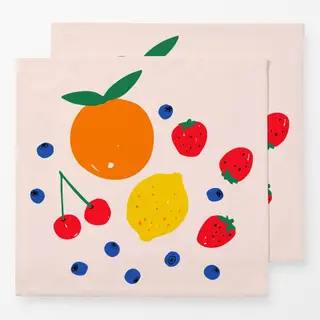 Servietten Obst Fruit Mix Sommer