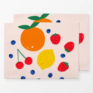 Tischset Obst Fruit Mix Sommer