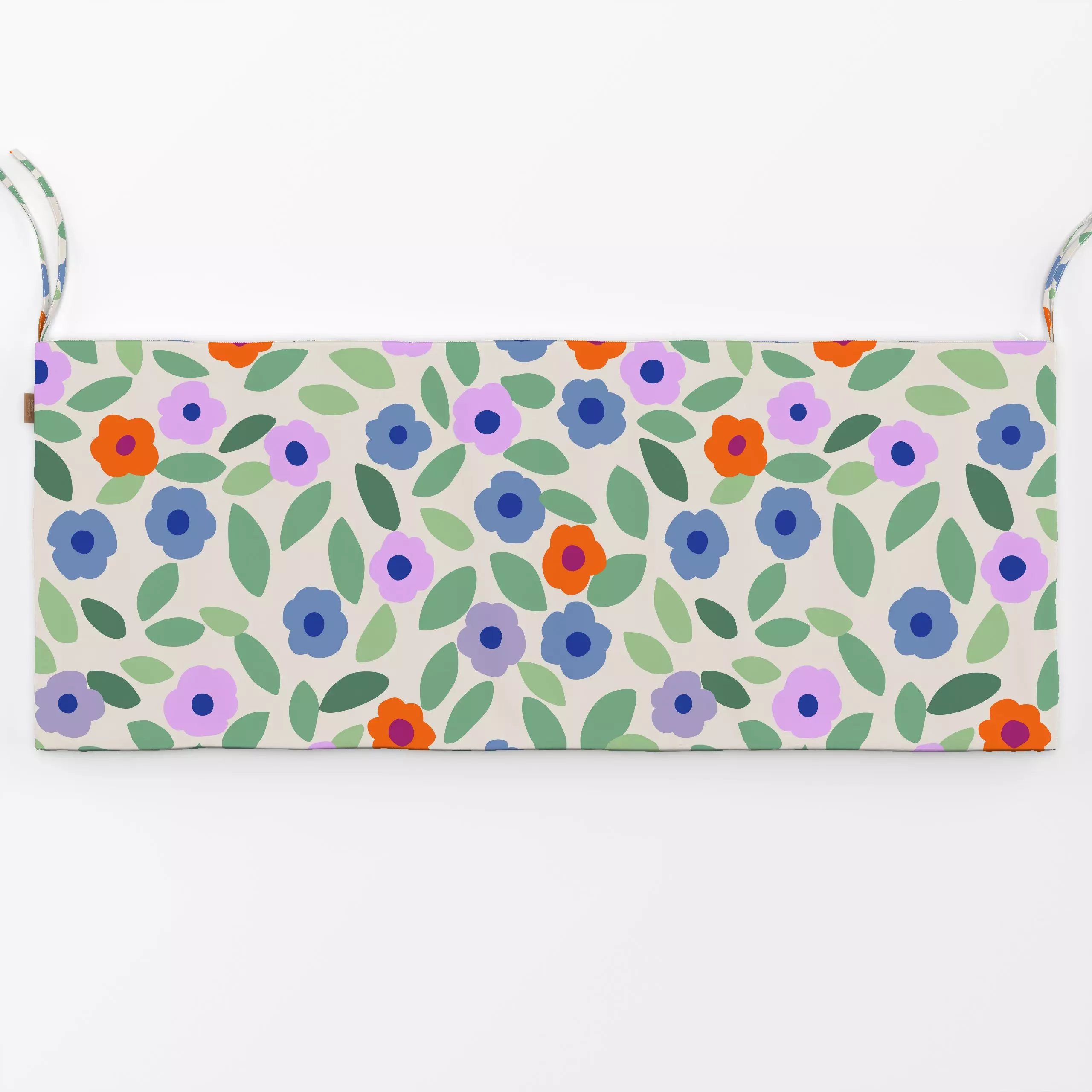 Bankauflage Blüten Blumen bunt - Blumen & Florales, Frühling, Ostern - von „Studio Kesse"