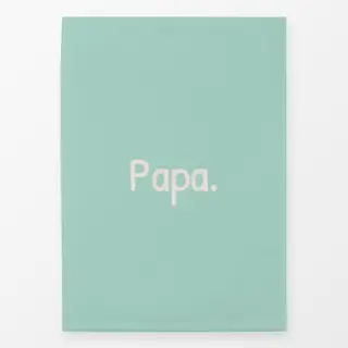 Geschirrtücher Papa mint grün
