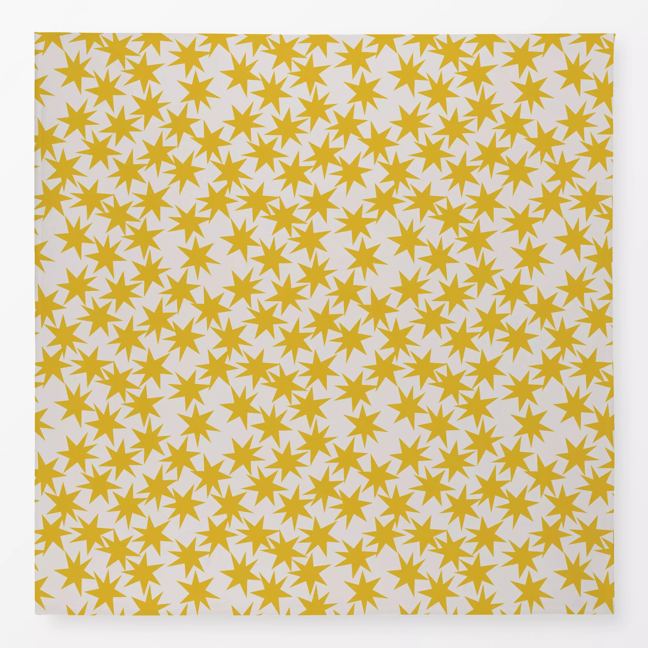 Tischdecke Magical Stars Yellow - Weihnachten, Symbole & Muster, Anlässe - von „Jana Driver"; Muster, Sterne, Weihnachten, p...
