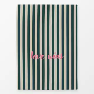 Geschirrtücher Love STRIPES Grün