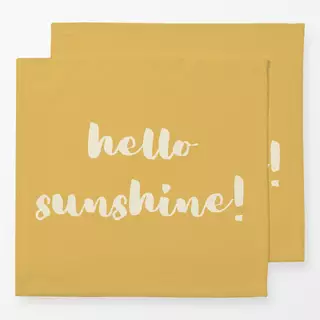 Servietten Typo Sunshine Bold