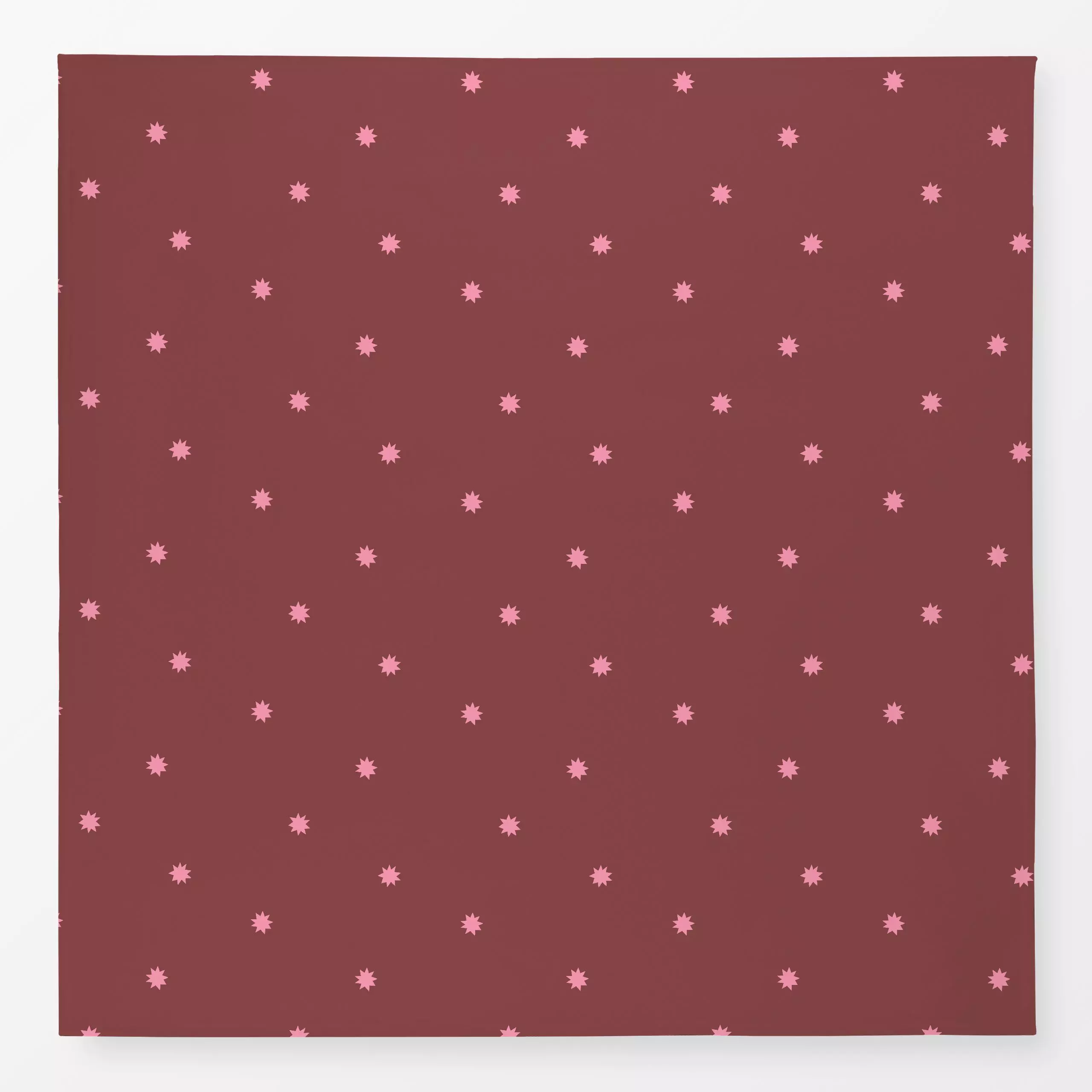 Tischdecke Sterne Weinrot & Rosa - Symbole & Muster - von „Maren Gross "; Kinder, Weihnachten, Geschenk, weihnachtlich, Weih...