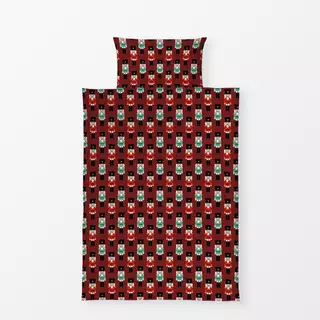 Bettwäsche Nutcracker Nussknacker rot