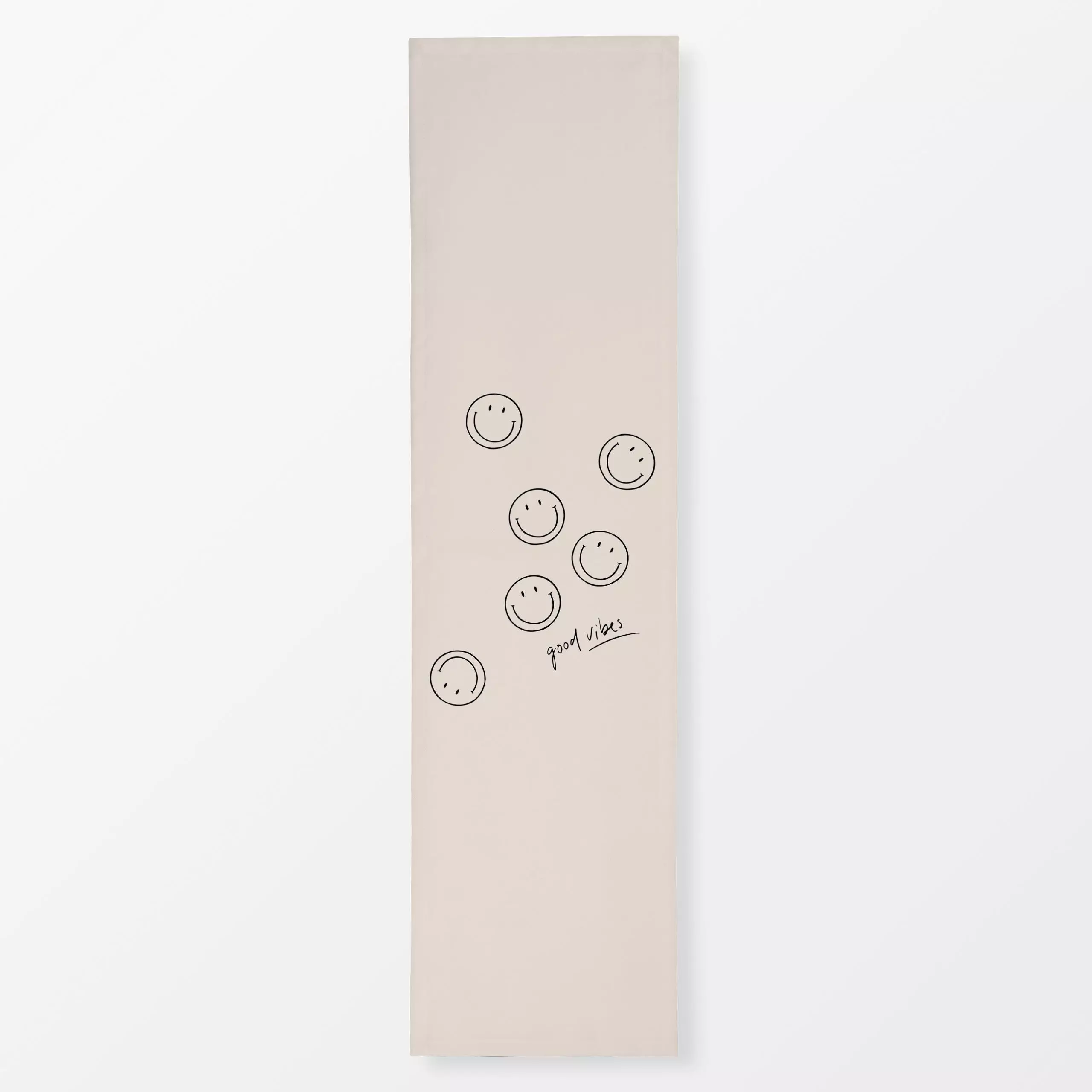 Tischläufer Good Vibes, Spruch, von Kruth Design