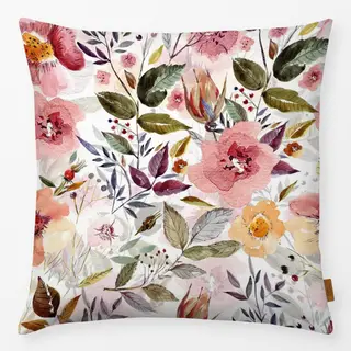 Kissen Wildblumen und Rosen Muster