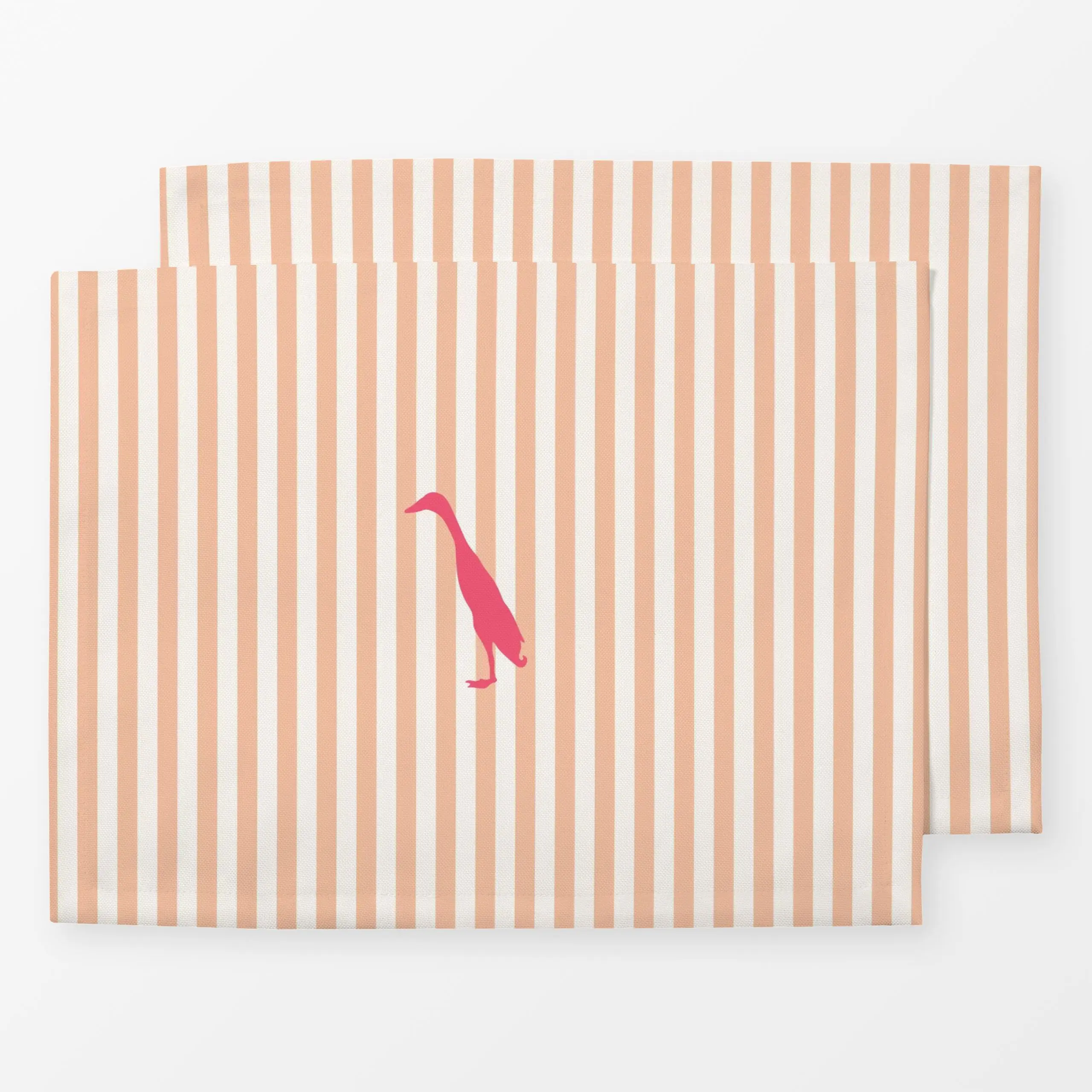 Tischset Hello Spring Laufente, Tiere, gemustert, von Andrea Liesert