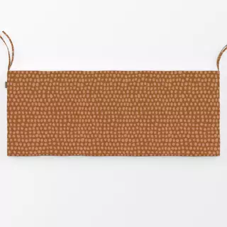Bankauflage Puntos tierra y terracotta