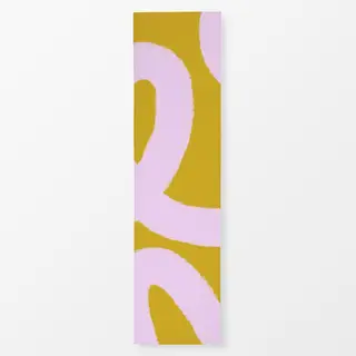 Tischläufer Organische Linien