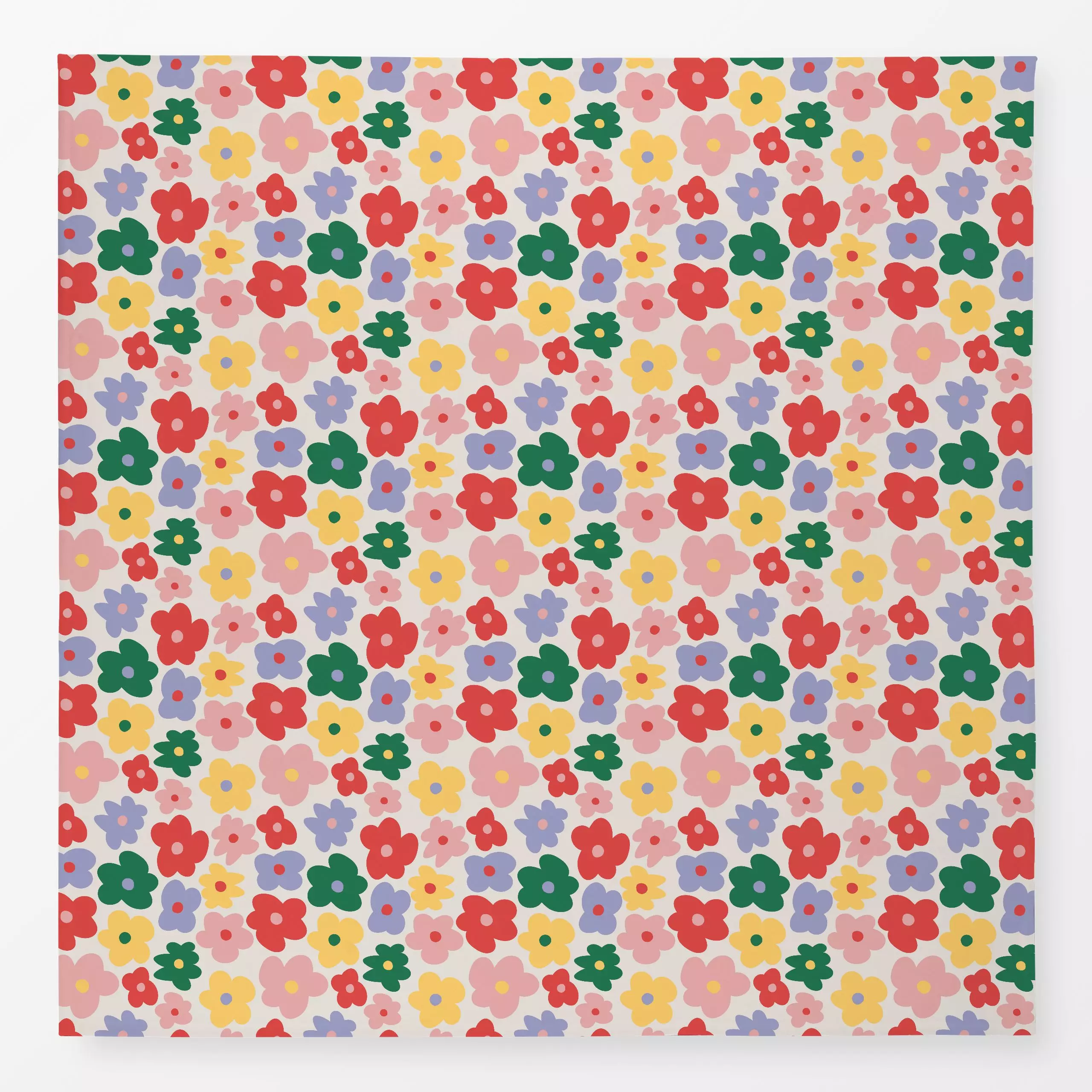 Tischdecke Hello Spring Pattern 1 Color - Blumen & Florales, Frühling - von „Jana Driver"; Blumen, Fruehling, spring, janadr...