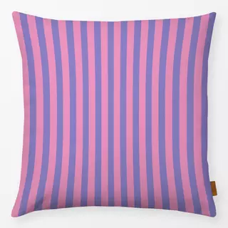 Kissen Stripes Babypink Violett