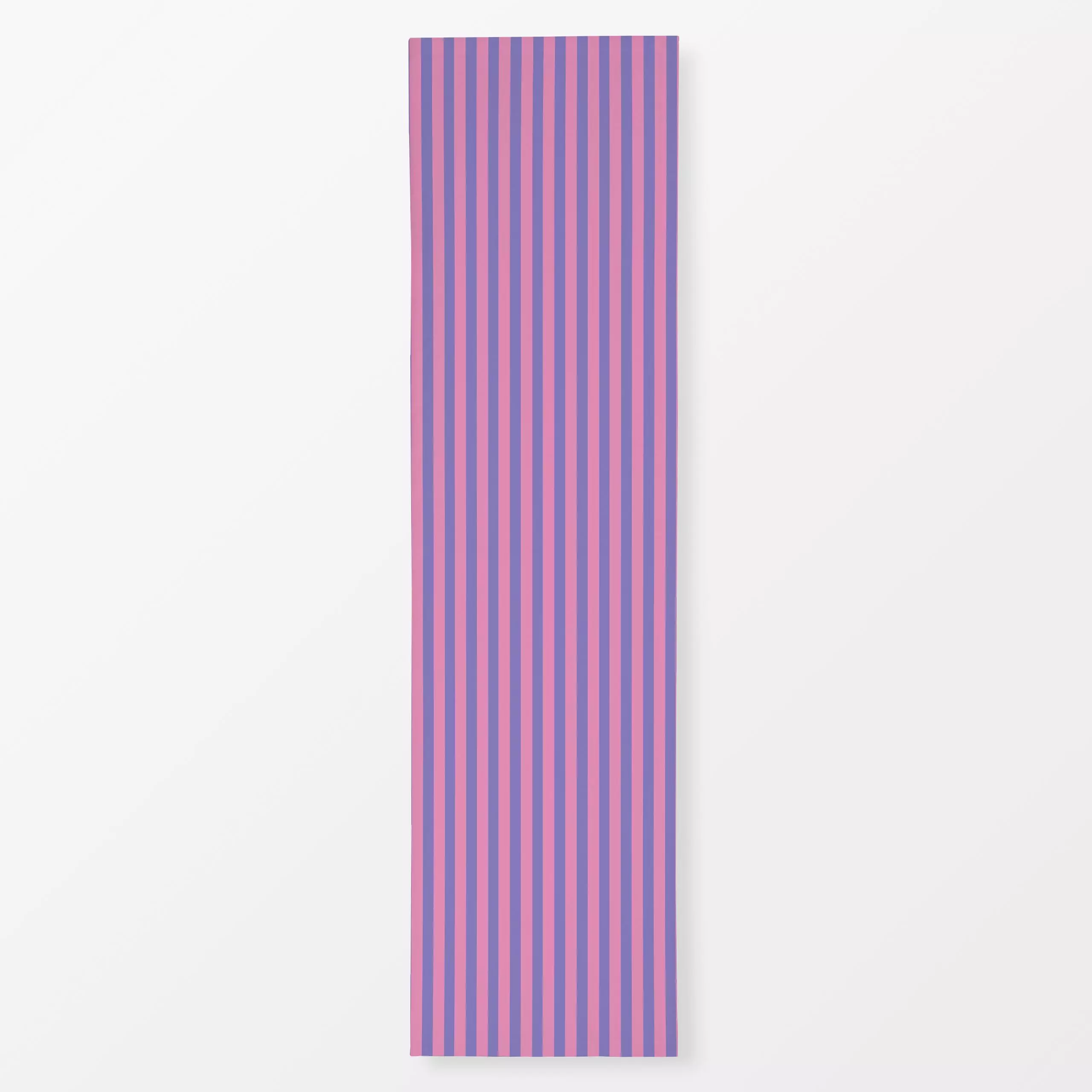 Tischläufer Stripes Babypink Violett - Frühling, Symbole & Muster - von „textilwerk"; Illustration, skandinavisch, beige, Os...