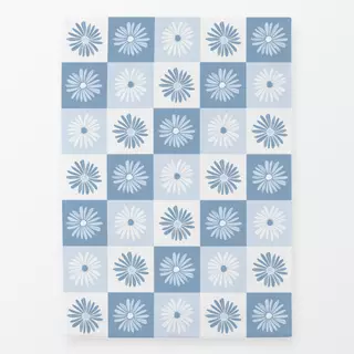 Geschirrtücher FRÜHLING Blumen Karo 1