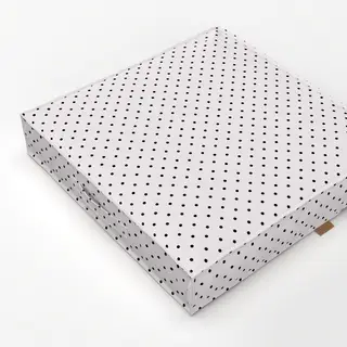 Bodenkissen Polkadots Halbversatz