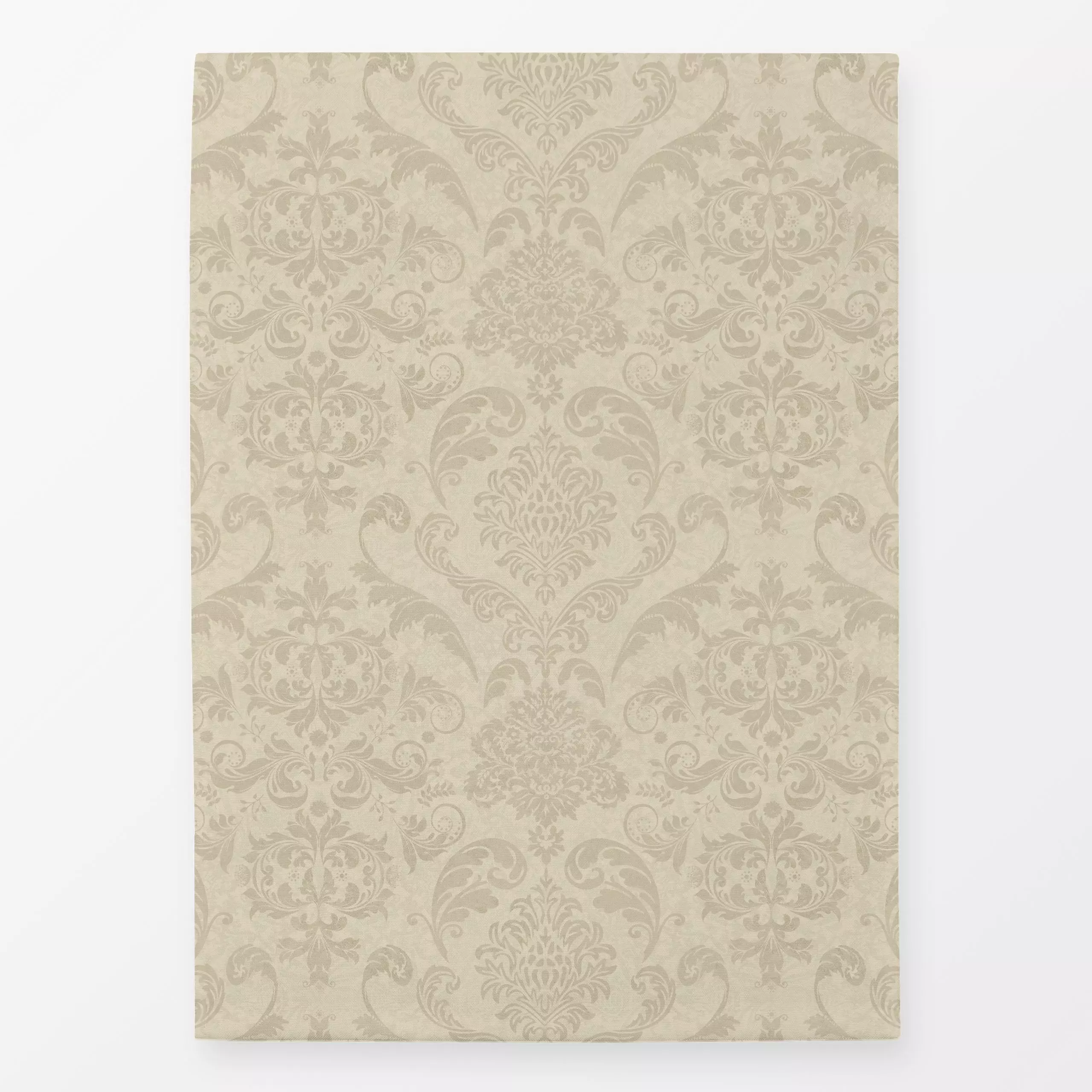 Geschirrtücher Vintage Damask beige - Symbole & Muster, Retro & Vintage - von „Andrea Haase"; beige, verspielt, vintage, Orn...