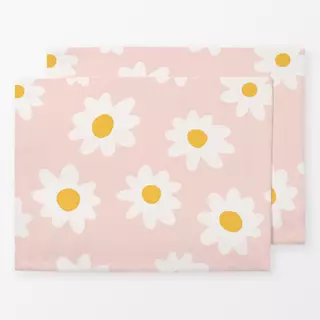 Tischset Gänseblümchen Modern Rosa 2