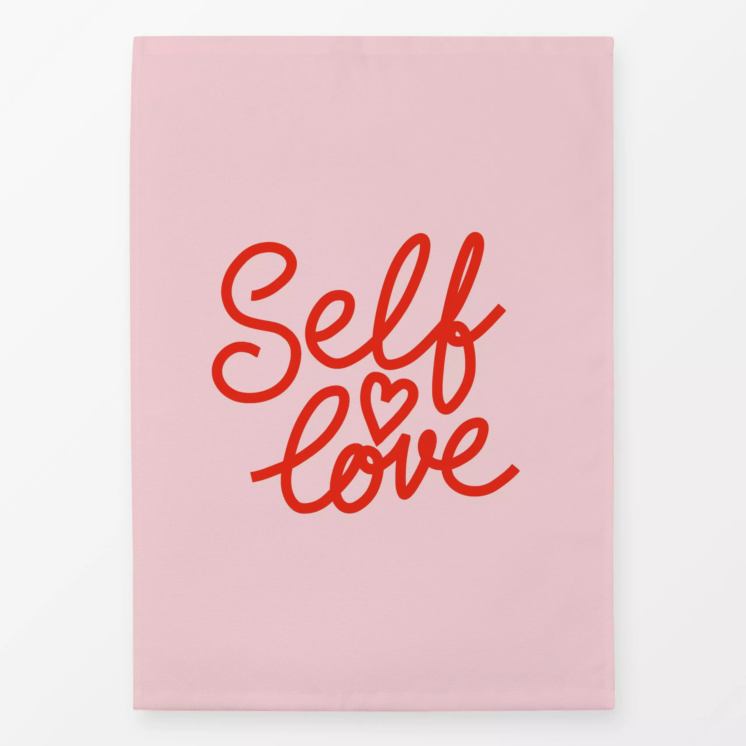 Geschirrtücher Self Love Club - Liebe, Romantik & Pride, Sprüche & Schriftzüge, Anlässe - von „Studio Kesse"; Love, Valentin...
