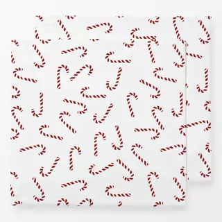 Servietten Nordic Christmas Candy Cane