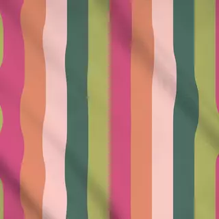 Meterware Streifen Bunt