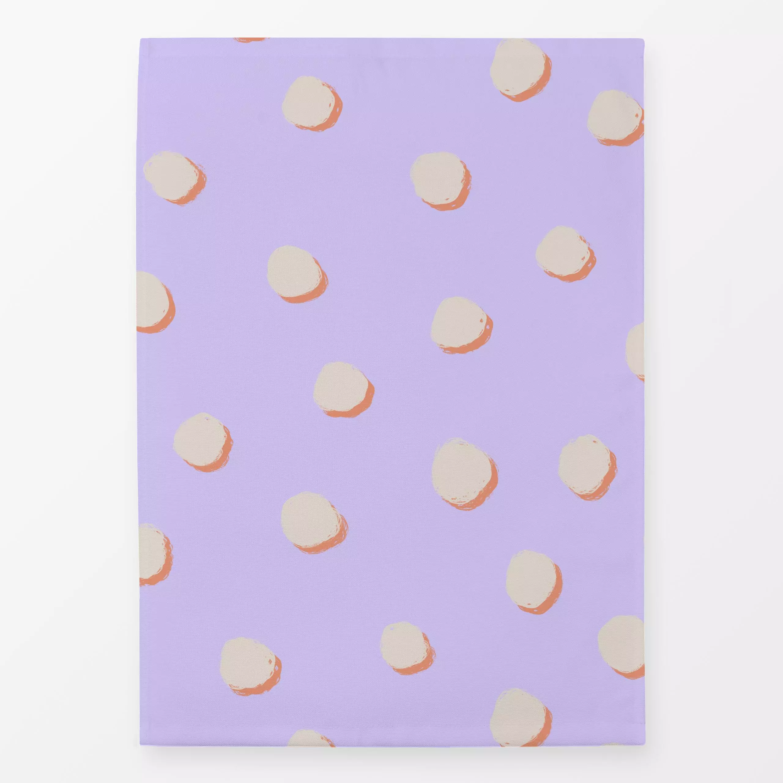 Geschirrtücher Color me happy Punkte - Sommer, Symbole & Muster - von „Studio ROSAGRAU"; Muster, Punkte, Sommer, outdoor, li...