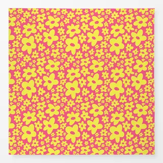Tischdecke Yellow Flower Power