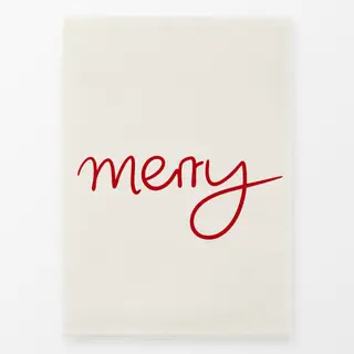 Geschirrtücher Merry red