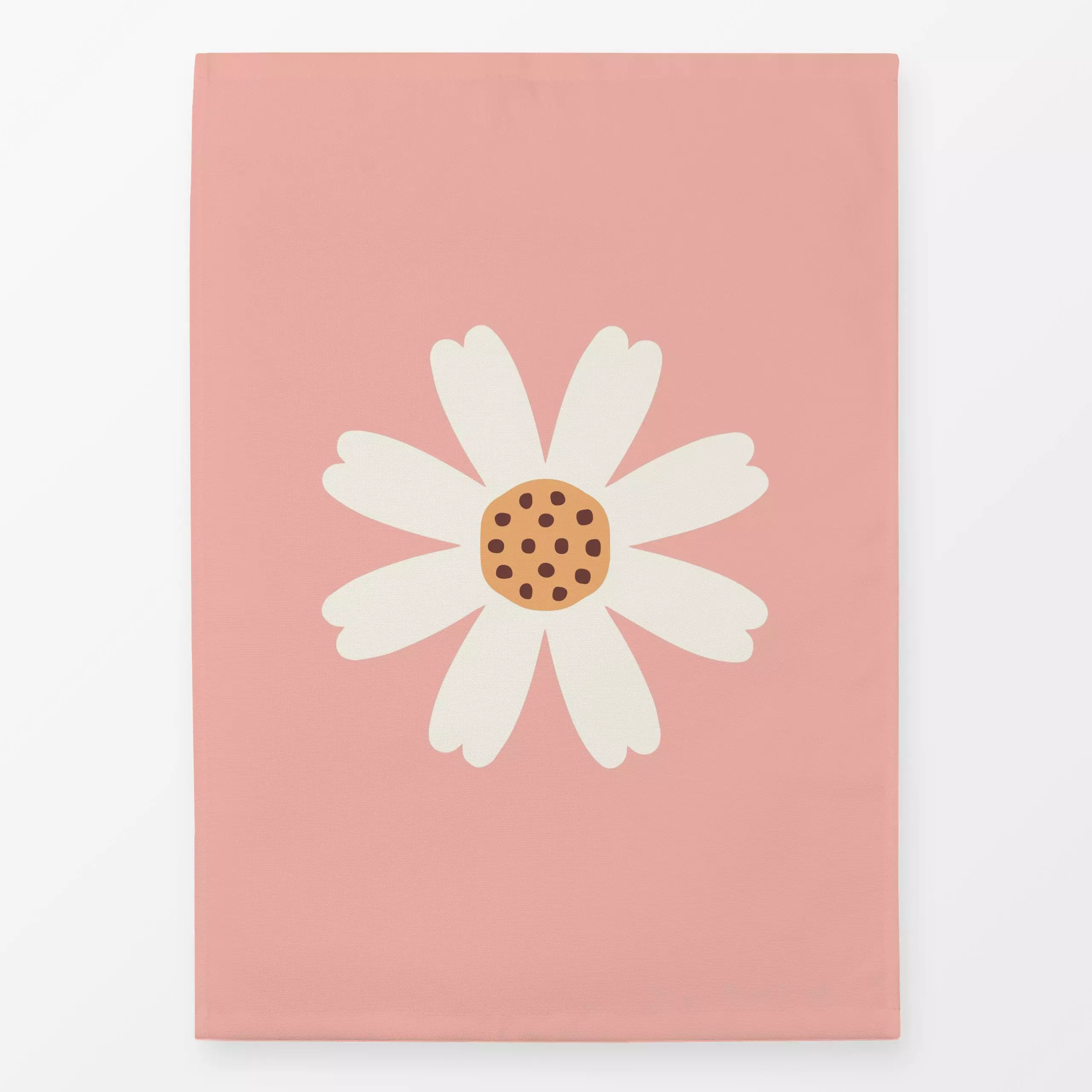 Geschirrtücher Blume Frühling rosa beige gelb - Blumen & Florales, Frühling, Symbole & Muster - von „Kathrin Woo"; Blumen, F...