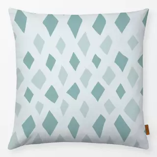 Kissen Raute 01 mintgrün