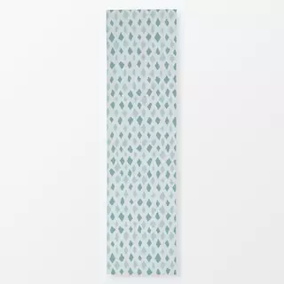 Tischläufer Raute 01 mintgrün