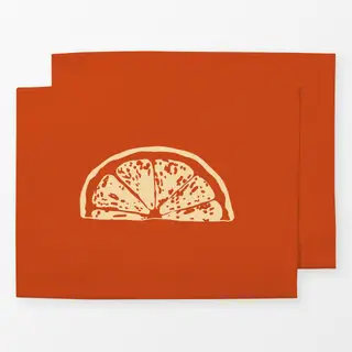 Tischset Santorini Lemon