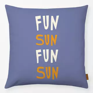 Kissen Fun Sun Lila