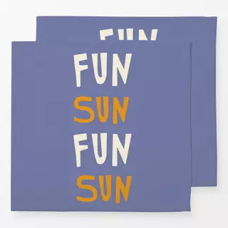 Servietten Fun Sun Lila