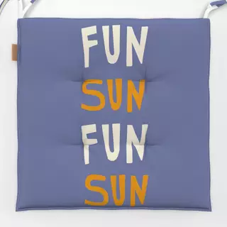 Sitzkissen Fun Sun Lila