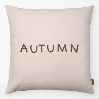 Kissen Autumn Lettering