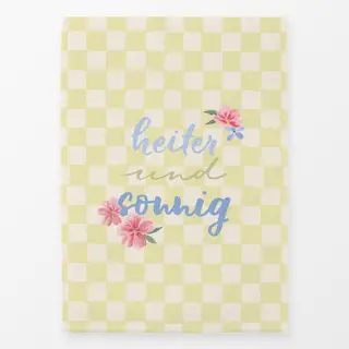 Geschirrtücher heiter und sonnig gelb