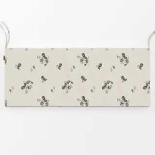 Bankauflage Schneebeeren offwhite